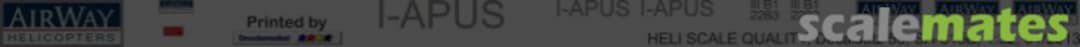 Boxart SA 315B - AirWay Helicopters - I-APUS Decal 53 Heli Scale Quality