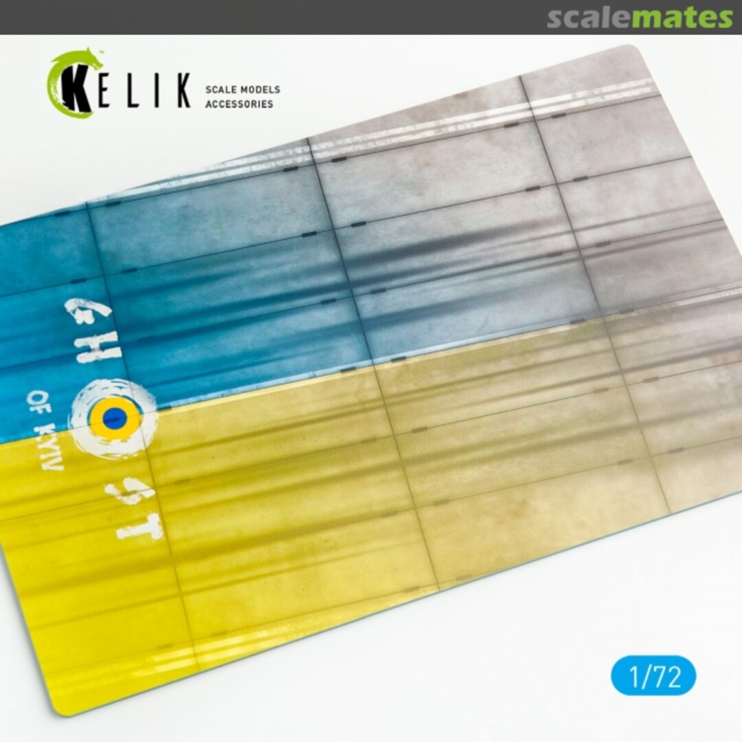 Boxart Concrete Plates - Ghost of Kyiv Base KS72003 Kelik Boxart Concrete Plates - Ghost of Kyiv Base KS72003 Kelik