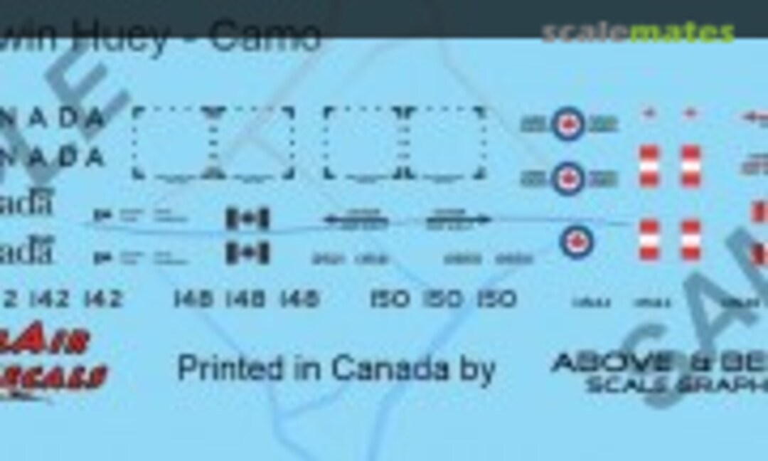1:72 Bell CH-135 Twin Huey (Above & Below Graphics 322) 322