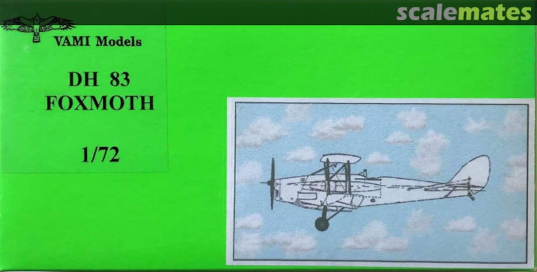 Boxart DH 83 Foxmoth VAMI Models Boxart DH 83 Foxmoth VAMI Models