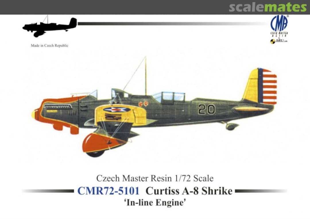 Boxart Curtiss A-8 Shrike CMR72-5101 CMR Boxart Curtiss A-8 Shrike CMR72-5101 CMR