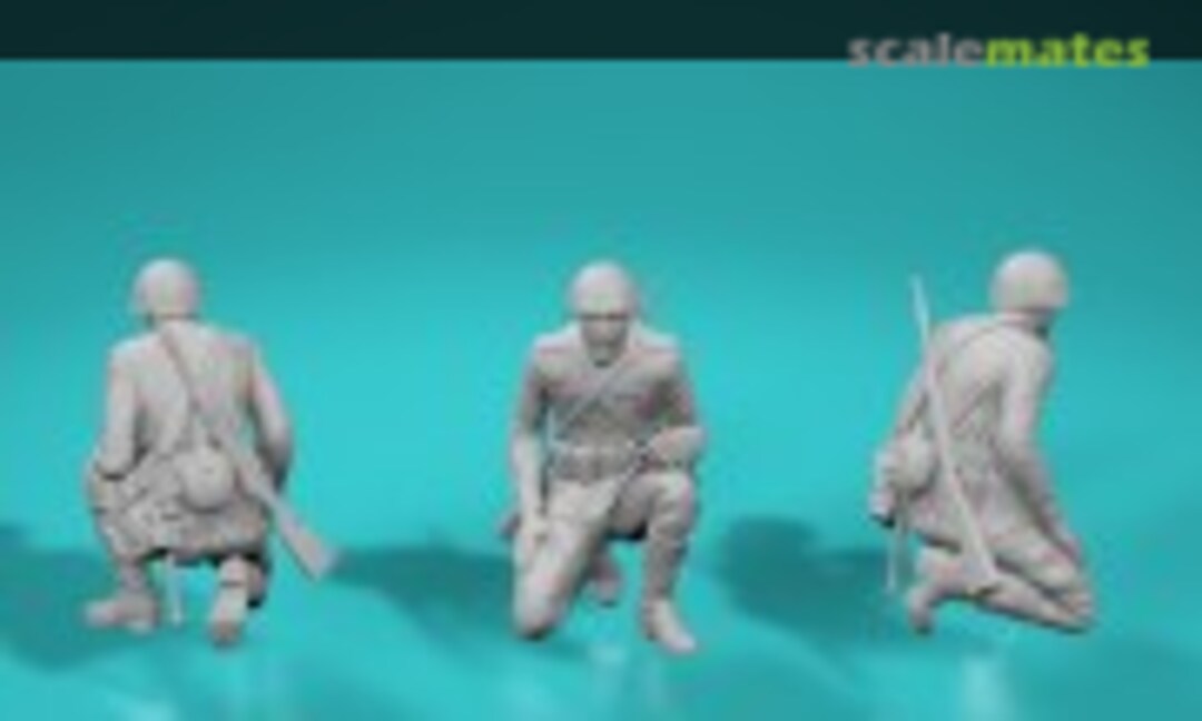 1:72 Obsługa działa Zis-3 - żołnierz radziecki - poza nr 2 (EMP3d 99203113-72) 99203113-72