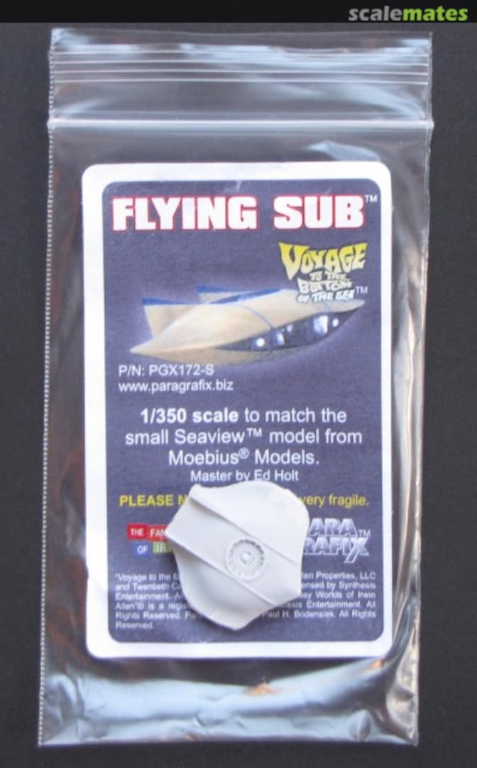Boxart Flying Sub PGX172-S ParaGrafix Modeling Systems Boxart Flying Sub PGX172-S ParaGrafix Modeling Systems