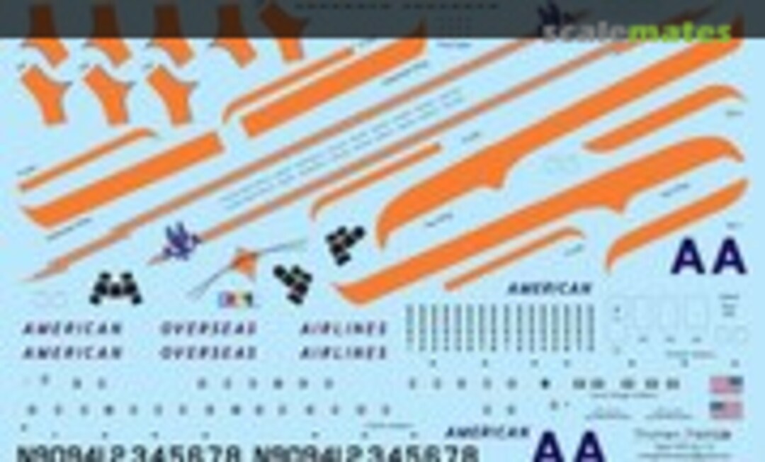 1:144 Stratocruiser AOA (Vintage Flyer Decals VFD144-115) VFD144-115