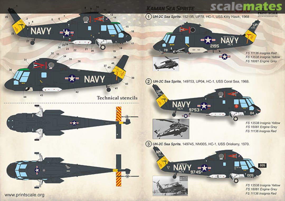 Boxart Kaman H-2 Seasprite 48-184 Print Scale Boxart Kaman H-2 Seasprite 48-184 Print Scale