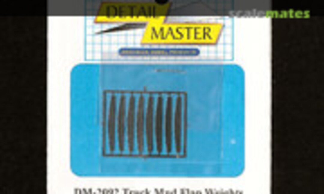 1:24 Truck Mud Flap Weights (Detail Master DM-2092) DM-2092