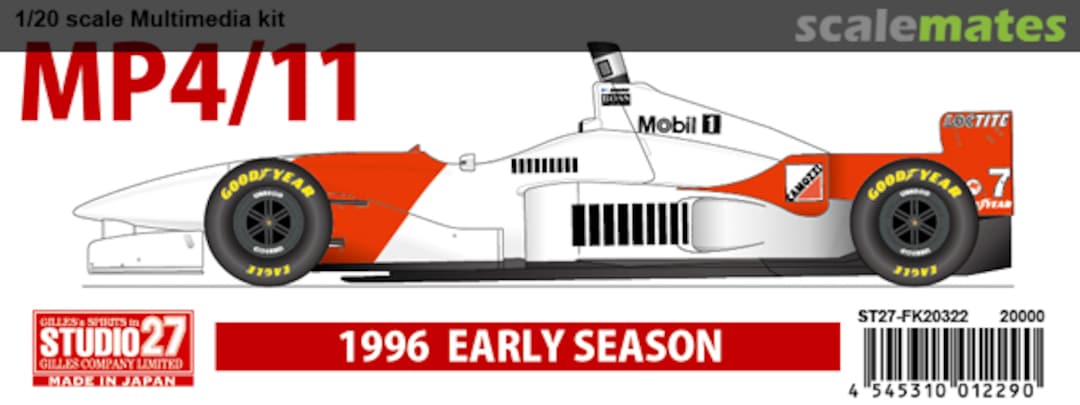 Boxart McLaren MP4/11 ST27-FK20322 Studio27 Boxart McLaren MP4/11 ST27-FK20322 Studio27