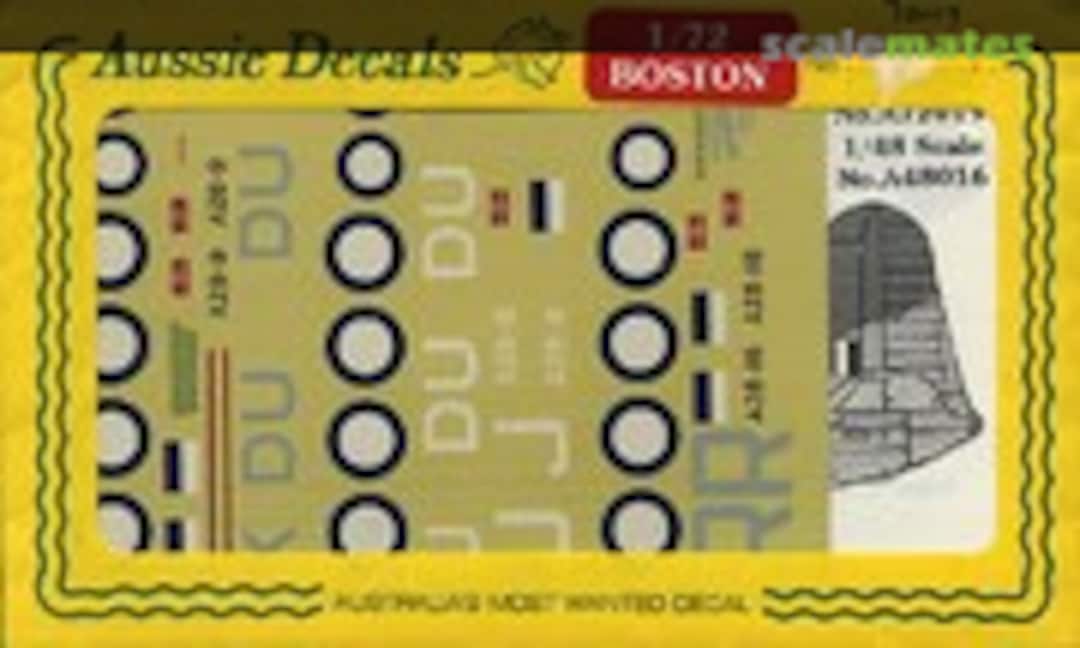 1:72 Douglas Boston III (Aussie Decals A72019) A72019