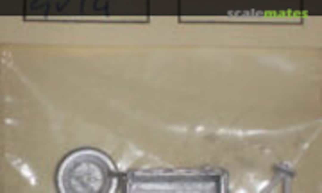 German 500kg 2 Wheel Open Trailer SdAnH (SHQ Miniatures GV014)