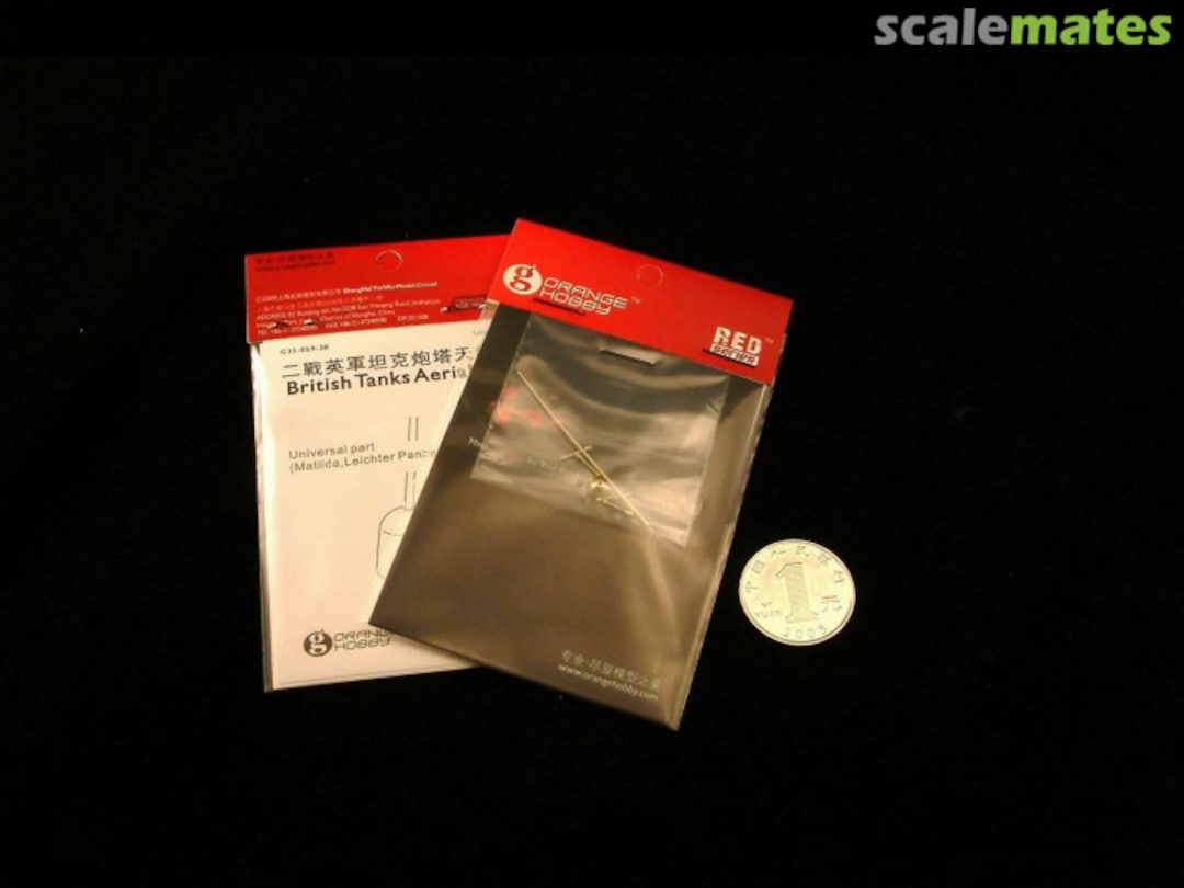 Boxart British Tanks Aerial set B G35-059-38 Orange Hobby Boxart British Tanks Aerial set B G35-059-38 Orange Hobby