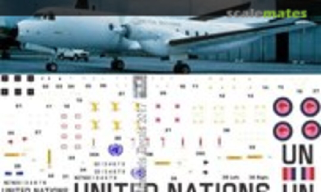 1:72 RNZAF Avro 780 Andover C1 UN scheme (Oldmodels Decals OMD0608) OMD0608