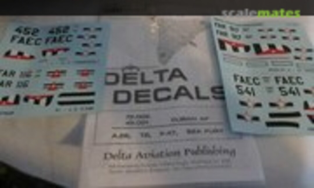 1:48 Cuban Air Force (Delta Decals 48-001) 48-001