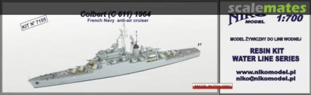 Boxart Colbert (C 611) 1964 7105 Niko Model Boxart Colbert (C 611) 1964 7105 Niko Model