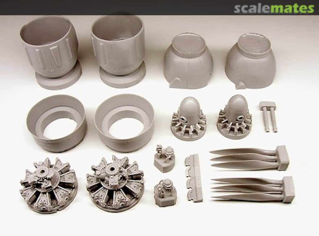 Boxart Junkers Ju88G-1, S-2 BMW801 Engines with Bulget Cowlings LW 48009 Leadwarrior