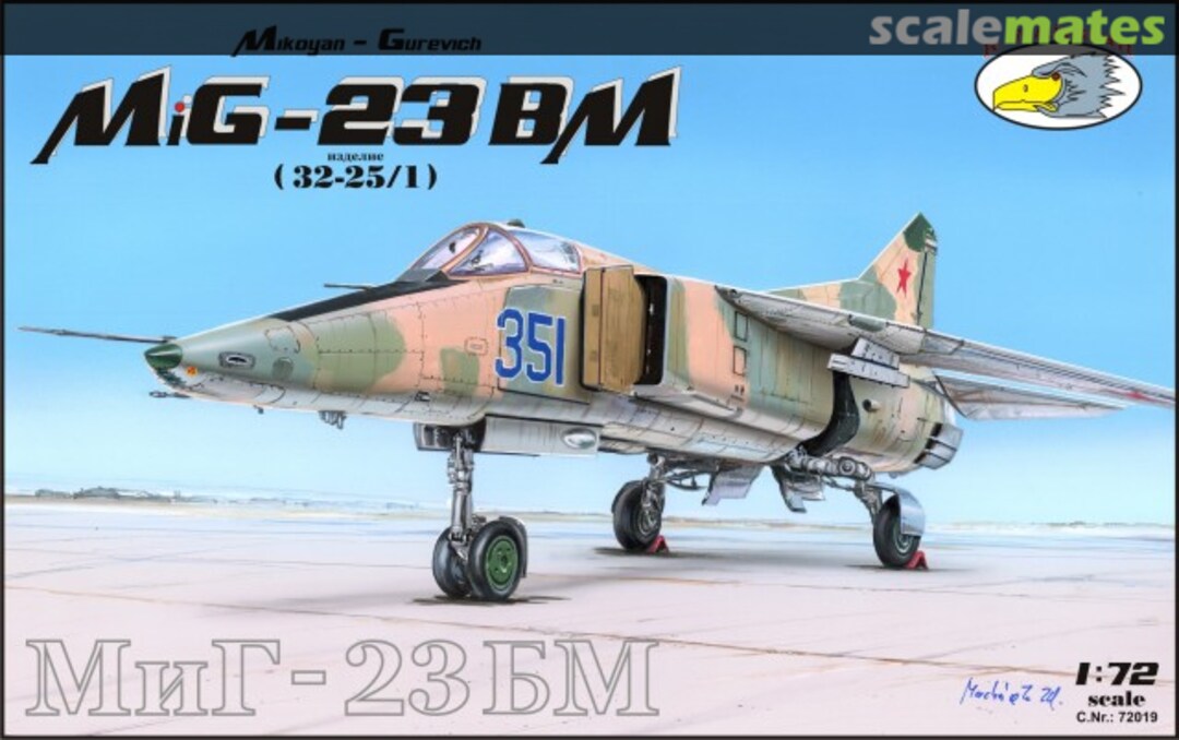 Boxart MiG-23 BM 72019 R.V.Aircraft Boxart MiG-23 BM 72019 R.V.Aircraft