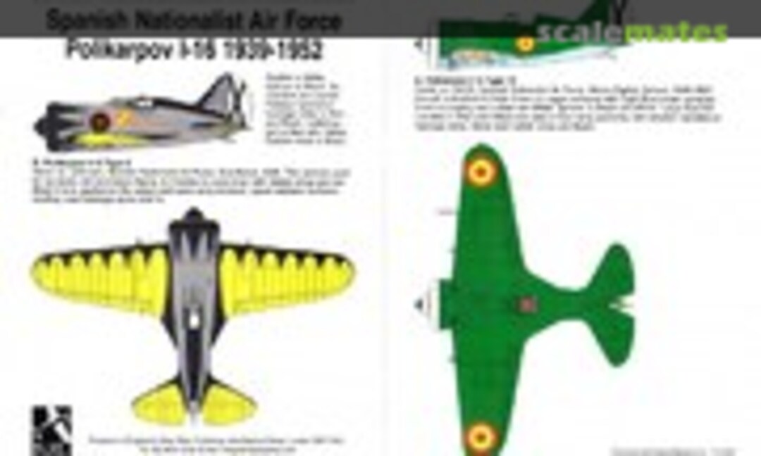 1:72 Spanish Nationalist Air Force (Blue Rider BR-420) BR-420