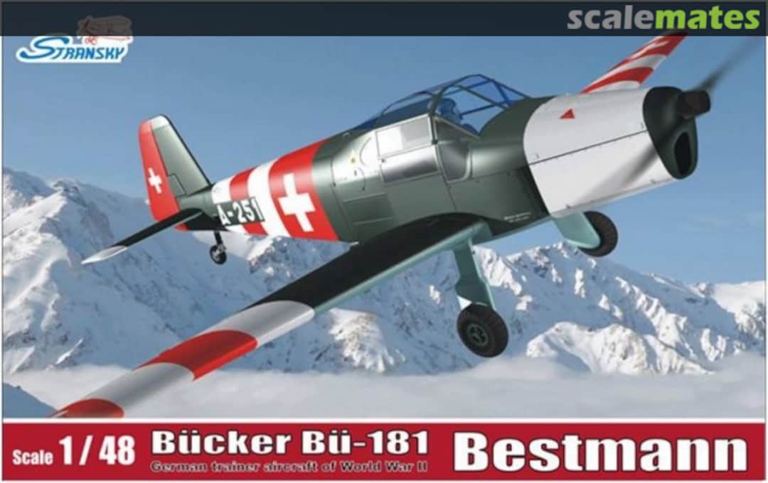 Boxart Bücker Bü-181 Bestmann ST 41016 Stransky