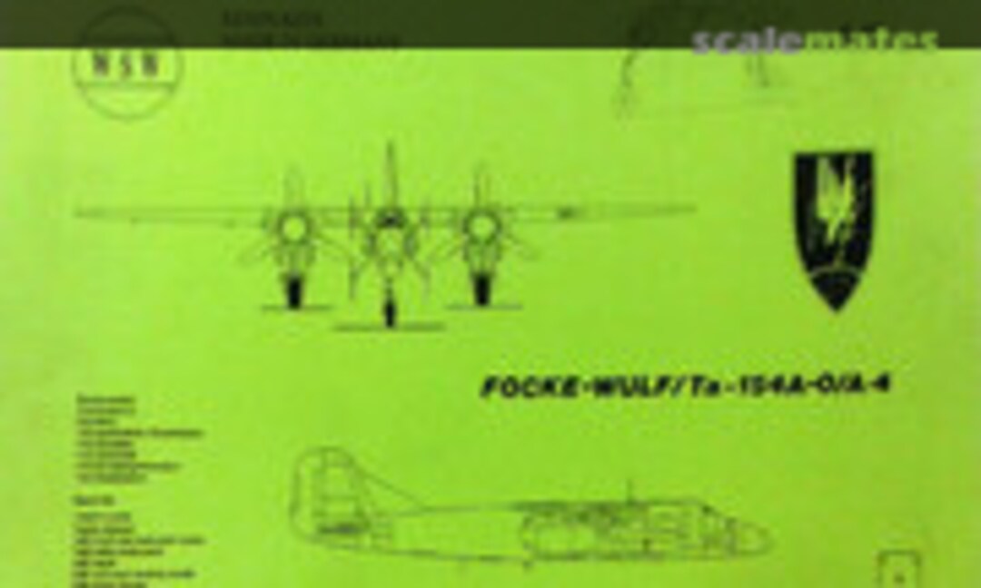 1:48 Focke-Wulf/Ta-154 A-0/A-4 (WSW Modellbau )