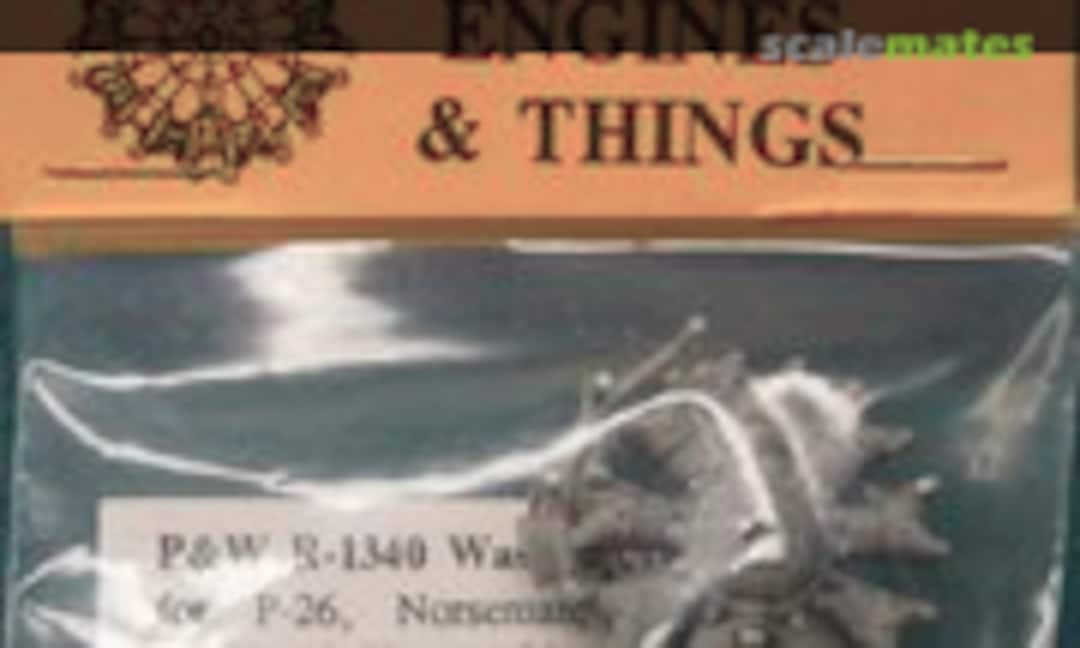1:48 Pratt & Whitney R-1340 Wasp 9 cyl. Radial (Engines & Things 48009) 48009