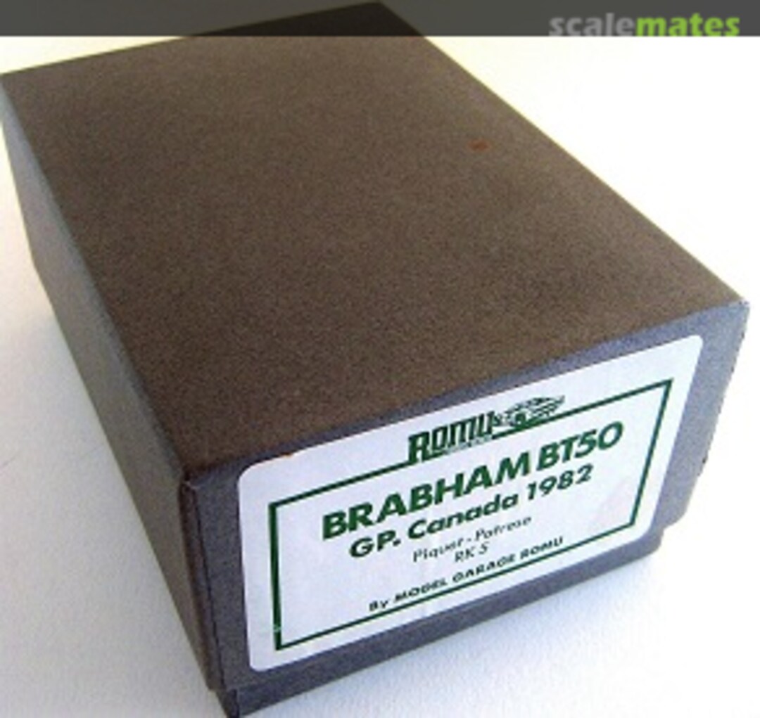 Boxart Brabham-BMW BT50 F1 "Parmalat" RK5 Romu Boxart Brabham-BMW BT50 F1 "Parmalat" RK5 Romu