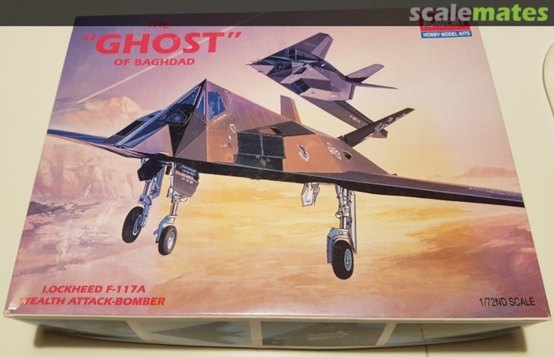 Boxart F-117A Stealth Attack-Bomber 2107 Academy Boxart F-117A Stealth Attack-Bomber 2107 Academy