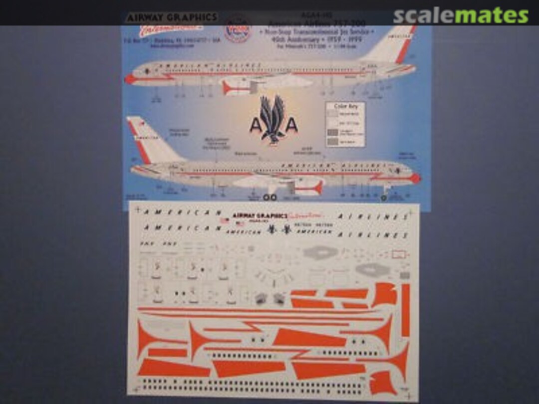 Boxart American Retro Boeing 757-200 AGA4-145 Airway Graphics Boxart American Retro Boeing 757-200 AGA4-145 Airway Graphics