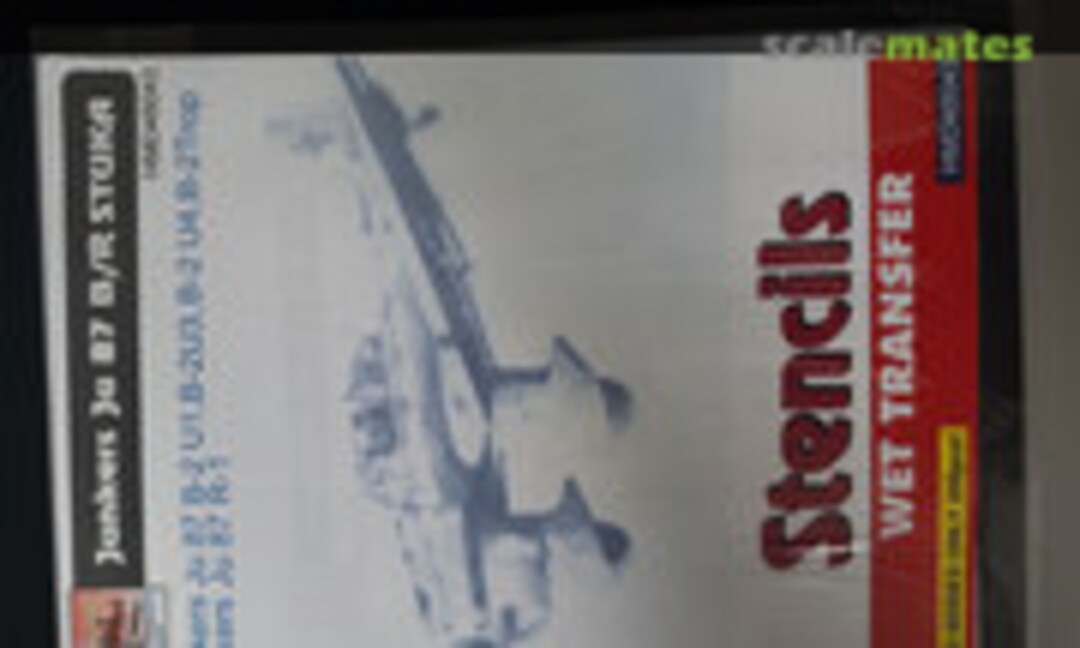 1:48 Junkers Ju 87 B/R Stuka Stencils (HGW Models HMD48043) HMD48043