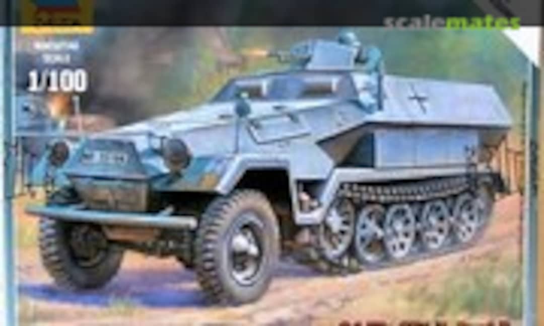 1:100 Sd.Kfz 251/1 Ausf. B (Zvezda 6127)