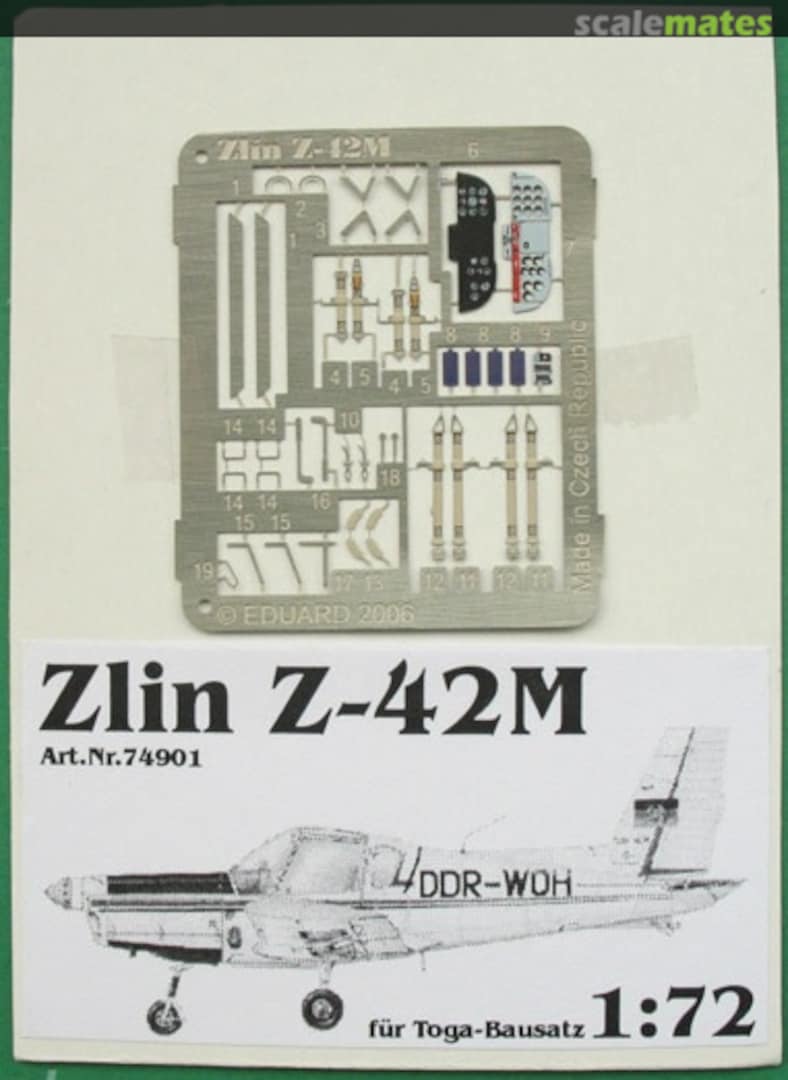 Boxart Zlin Z-42M 74901 TOGA Boxart Zlin Z-42M 74901 TOGA