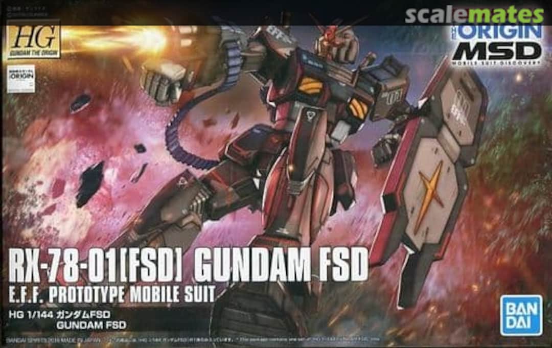 Boxart RX-78-01[FSD] Gundam FSD 5059154 Bandai Spirits