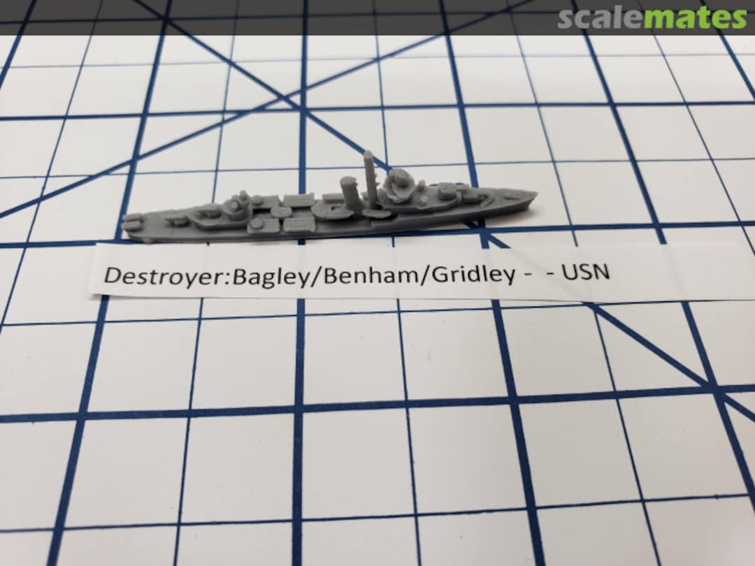 Boxart Destroyer - Bagley/ Benham/ Gridley Class 1200-DD380 XP Forge Boxart Destroyer - Bagley/ Benham/ Gridley Class 1200-DD380 XP Forge