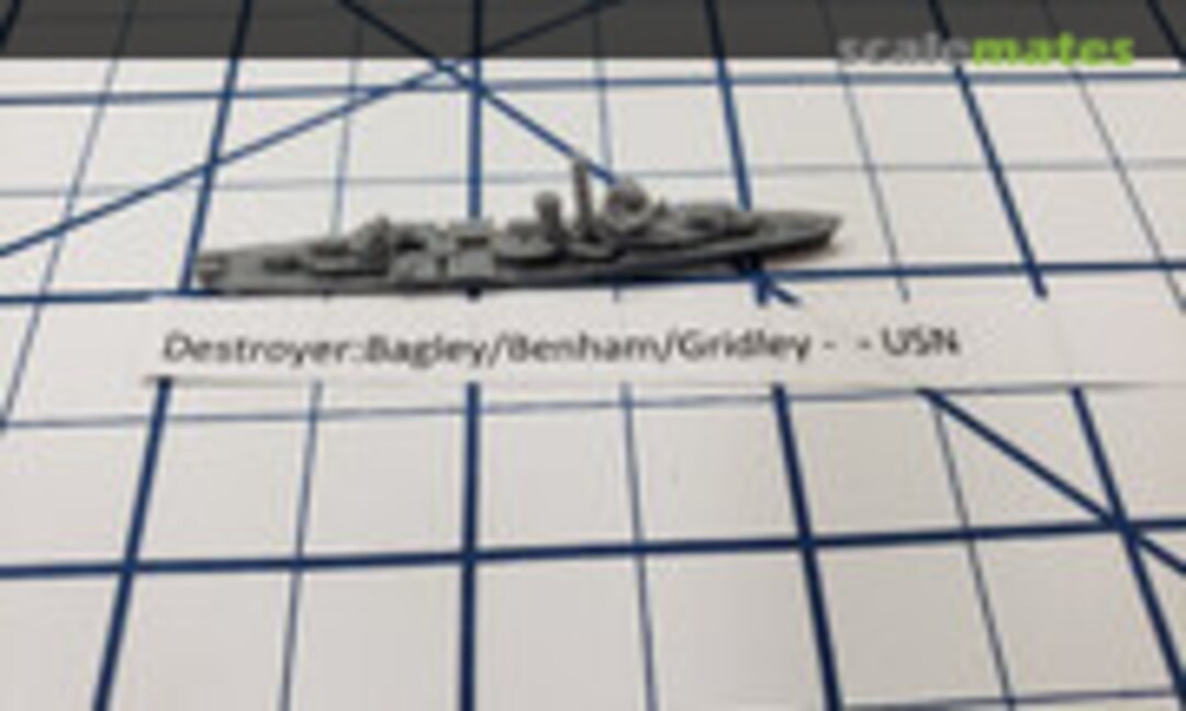 1:1200 Destroyer - Bagley/ Benham/ Gridley Class (XP Forge 1200-DD380) 1200-DD380