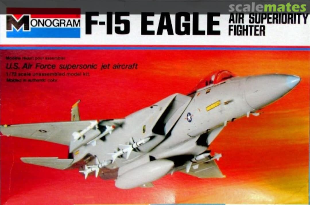 Boxart F-15 Eagle 7580 Monogram Boxart F-15 Eagle 7580 Monogram
