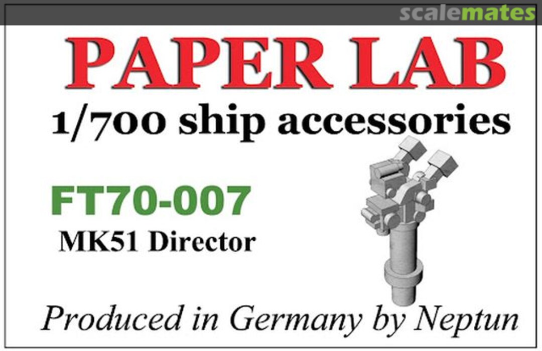Boxart Mk51 Director FT70-007 Paper Lab