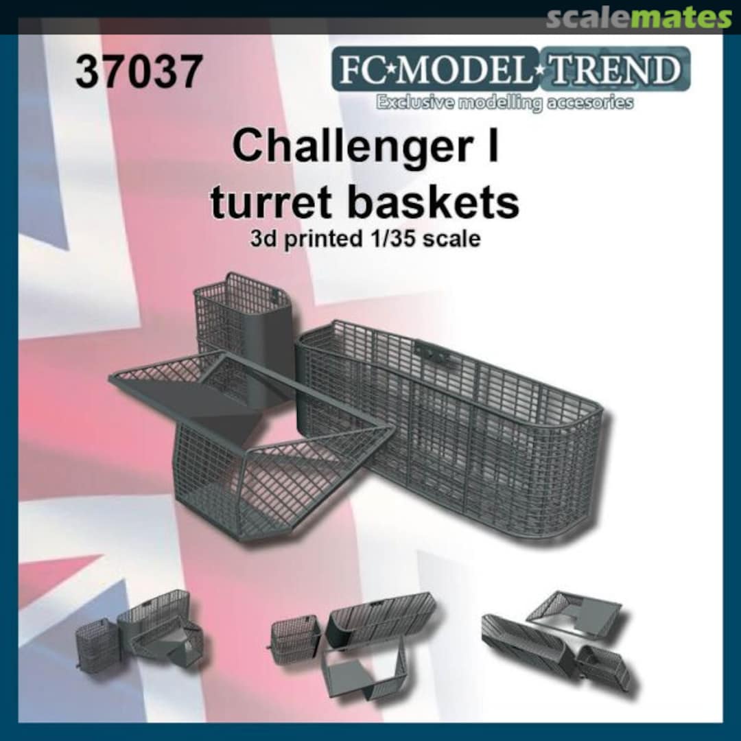Boxart Challenger I, turret baskets 37037 FC Model Trend Boxart Challenger I, turret baskets 37037 FC Model Trend