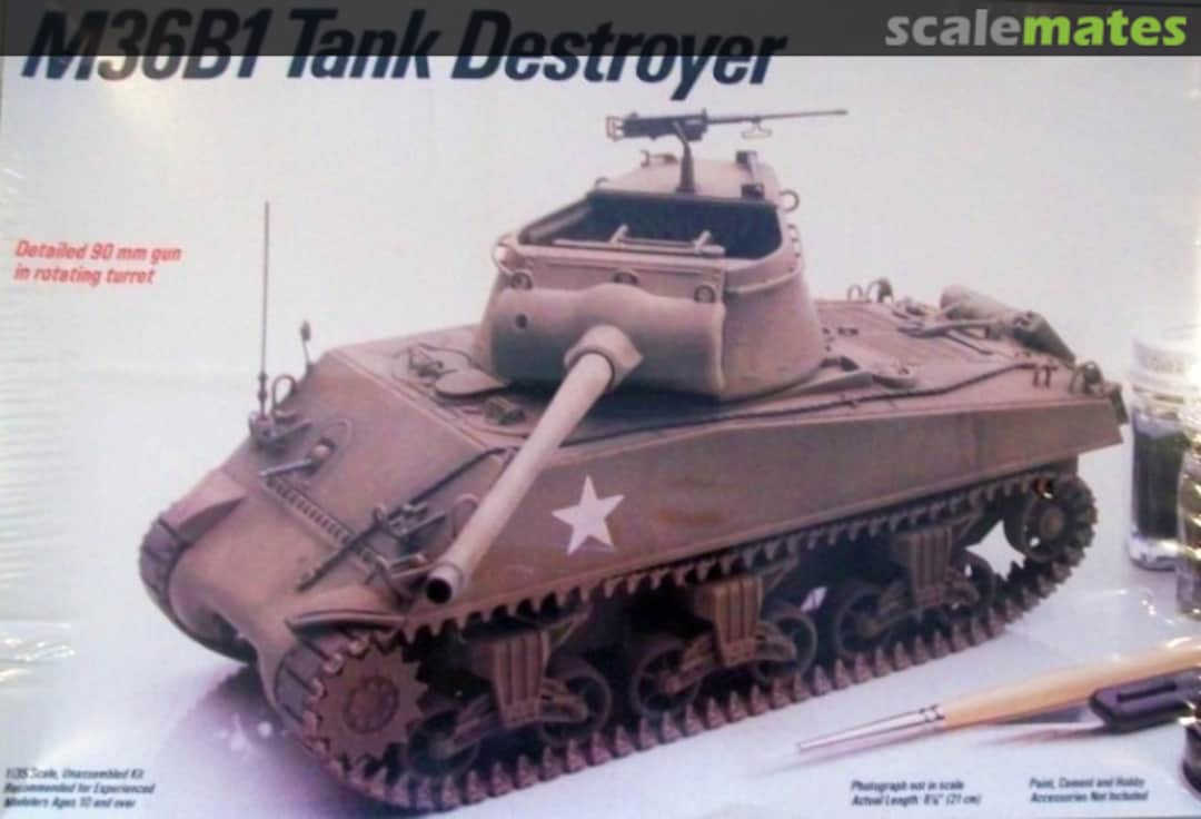 Boxart M36B1 Tank Destroyer 794 Testors Boxart M36B1 Tank Destroyer 794 Testors