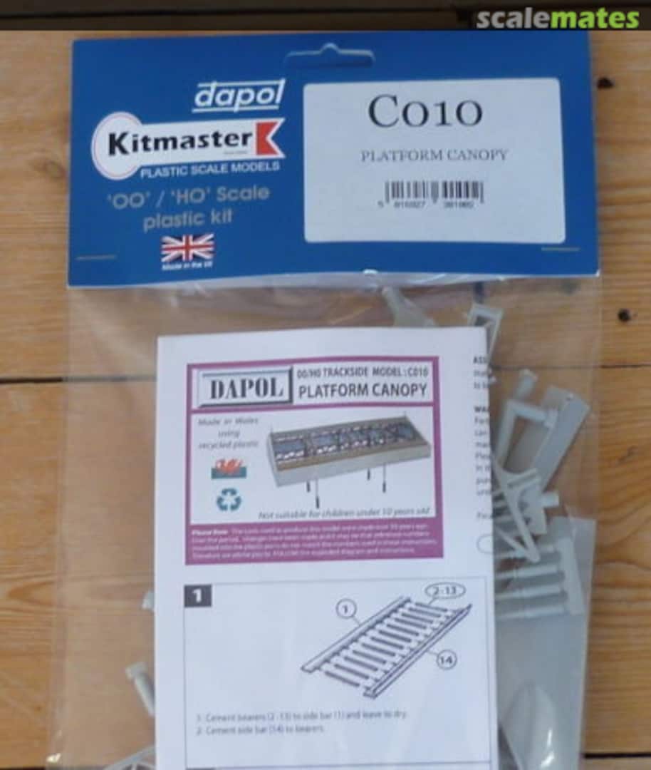 Boxart Platform Canopy C10 Dapol Boxart Platform Canopy C10 Dapol