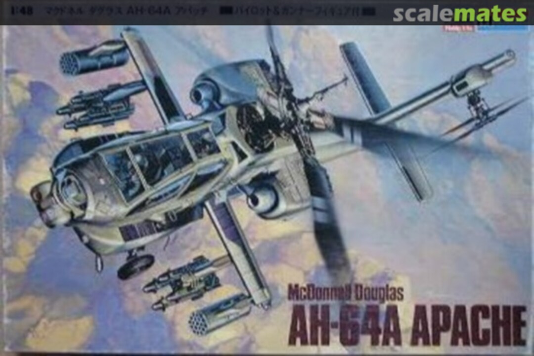 Boxart McDonnell Douglas AH-64A Apache 86123 Hasegawa/Monogram Boxart McDonnell Douglas AH-64A Apache 86123 Hasegawa/Monogram