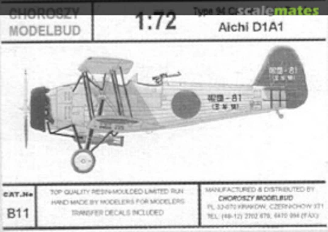 Boxart Aichi D1A1 B11 Choroszy Modelbud Boxart Aichi D1A1 B11 Choroszy Modelbud