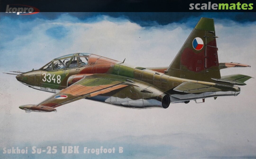 Boxart Sukhoi Su-25 UBK Frogfoot B 3168 Kopro Boxart Sukhoi Su-25 UBK Frogfoot B 3168 Kopro