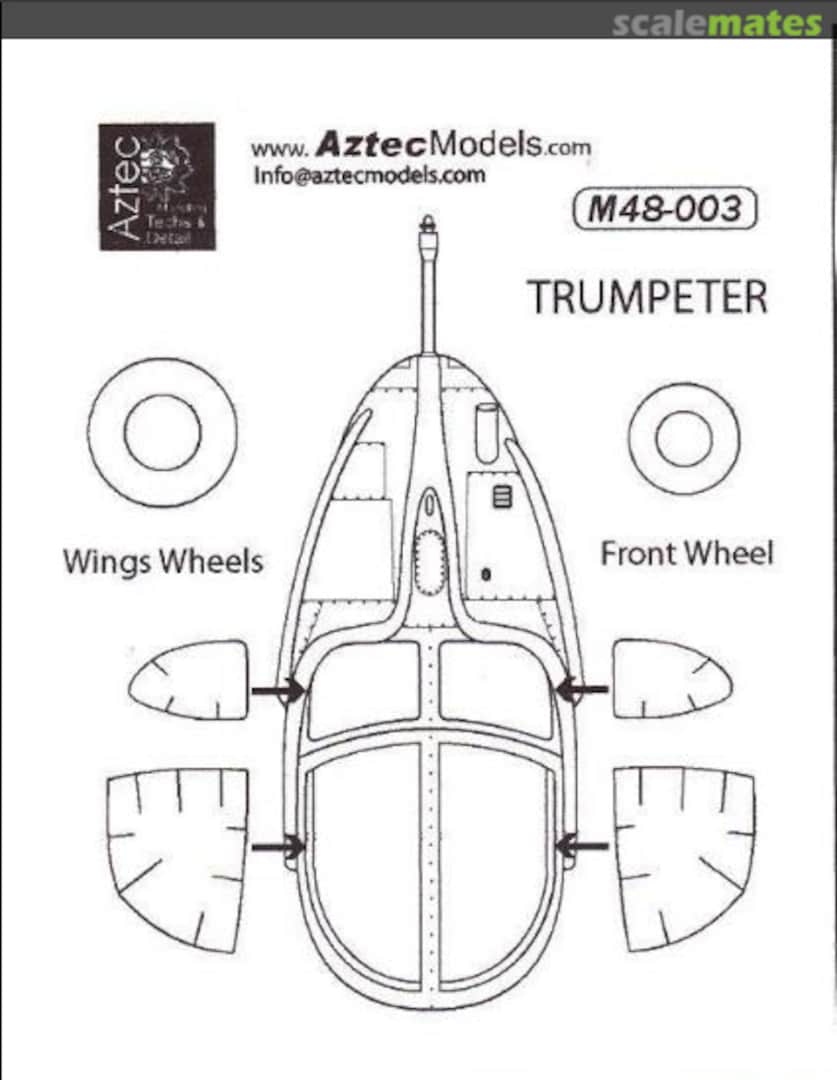 Boxart A-37B Dragonfly Mask M48-003 Aztec Models Boxart A-37B Dragonfly Mask M48-003 Aztec Models