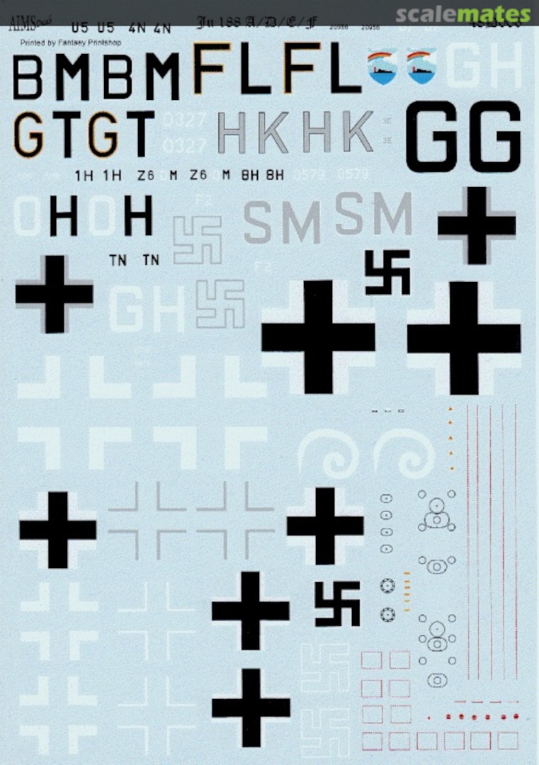 Boxart Ju 188 collection 48D006 AIMS