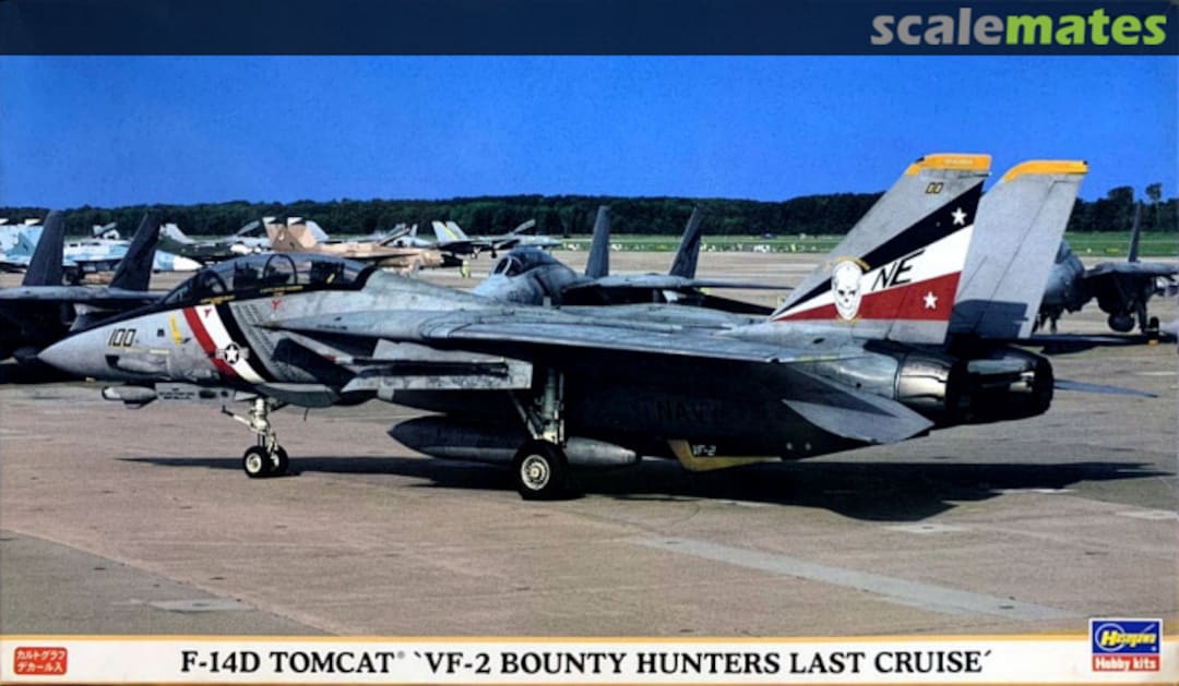 Boxart F-14D Tomcat `VF-2 Bounty Hunters Last Cruise´ 00818 Hasegawa Boxart F-14D Tomcat `VF-2 Bounty Hunters Last Cruise´ 00818 Hasegawa