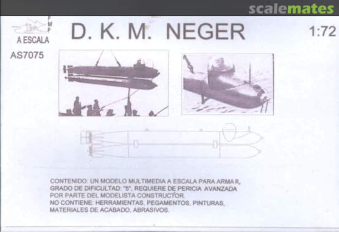 Boxart D.K.M. NEGER AS7075 AESCALA Boxart D.K.M. NEGER AS7075 AESCALA