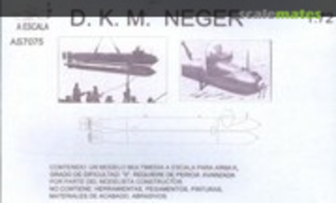 1:72 D.K.M. NEGER (AESCALA AS7075) AS7075