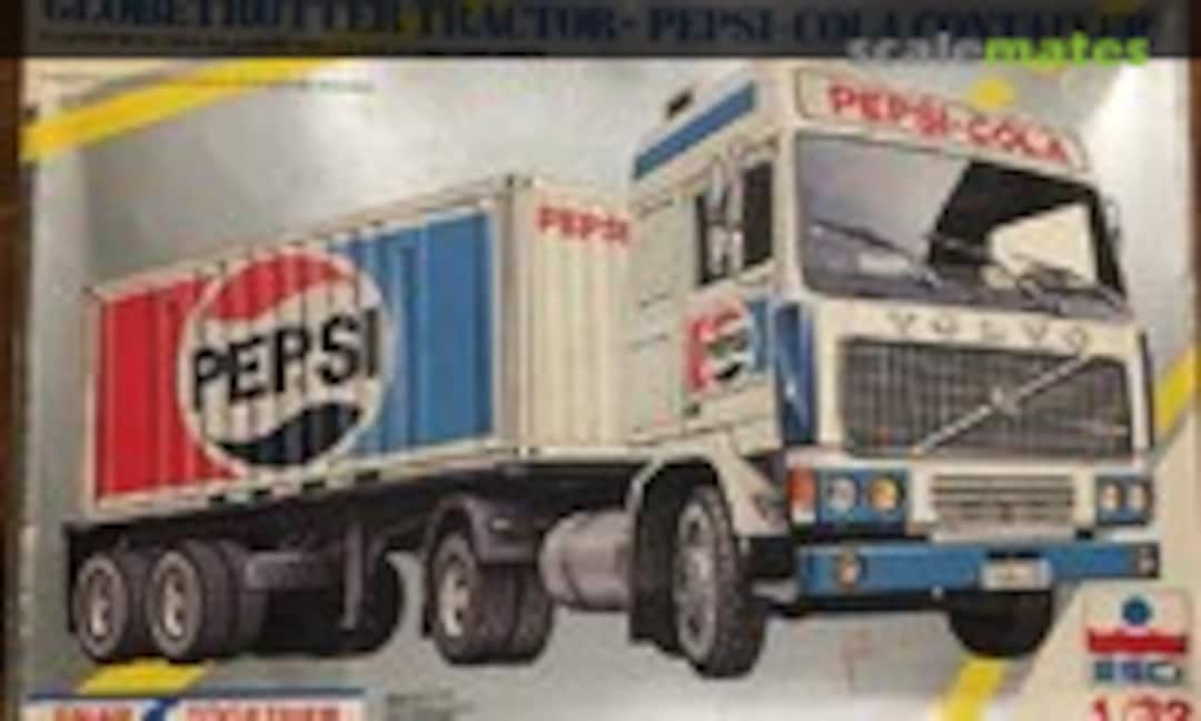 1:32 Globetrotter tractor + Pepsi-Cola container (ESCI S-308)
