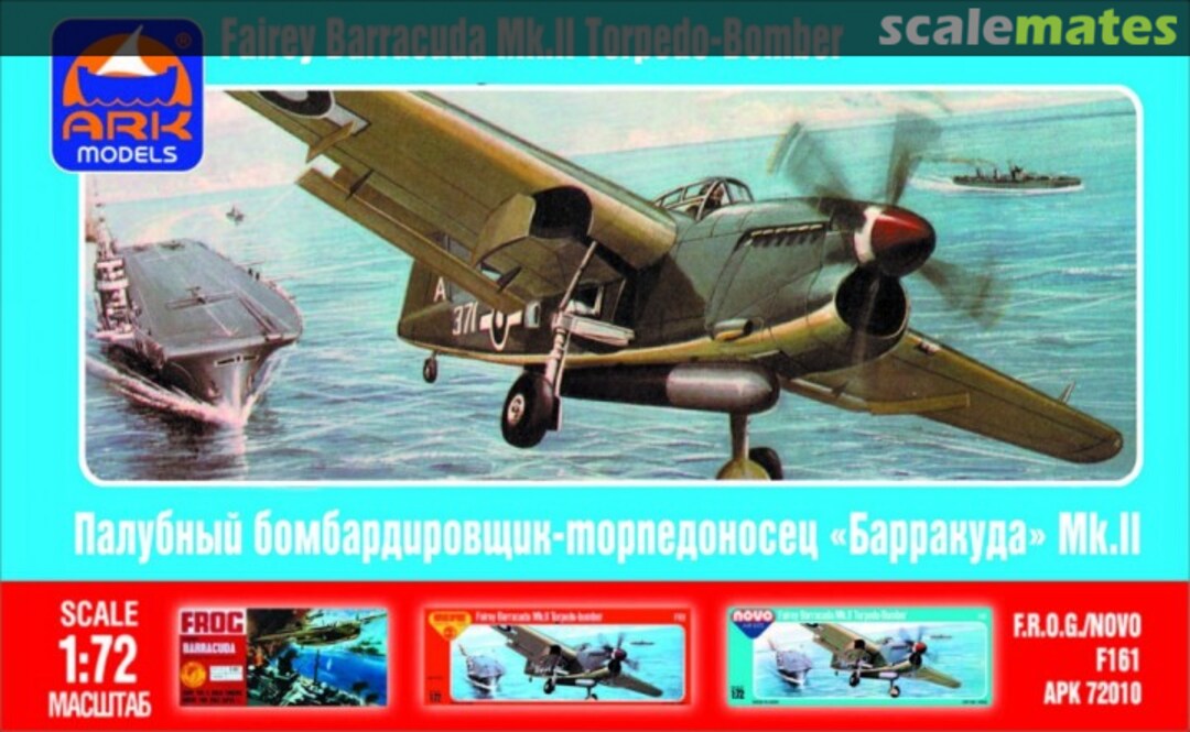 Boxart Fairey Barracuda Mk.II 72010 Ark Models