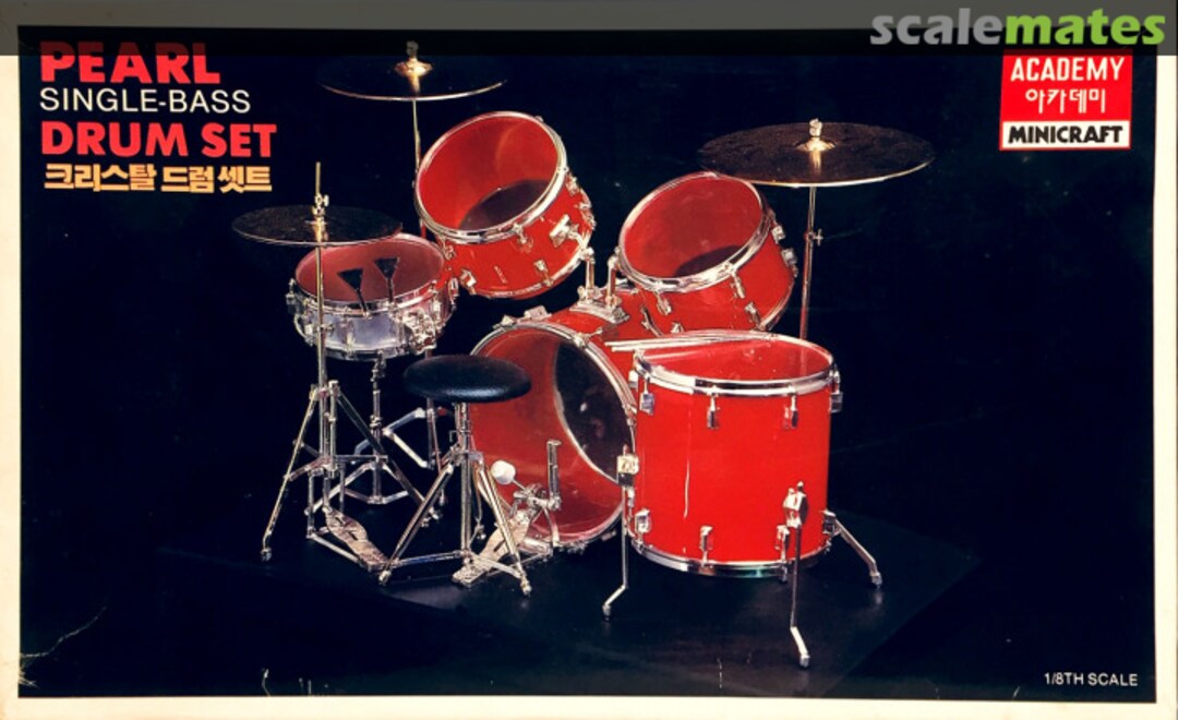 Boxart Pearl Single-Bass Drum Set 2101 Academy/Minicraft Boxart Pearl Single-Bass Drum Set 2101 Academy/Minicraft