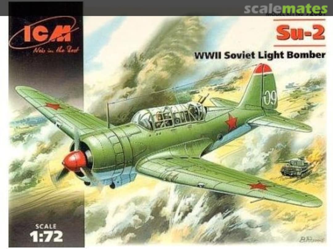 Boxart WWII Soviet Light Bomber 72081 ICM Boxart WWII Soviet Light Bomber 72081 ICM