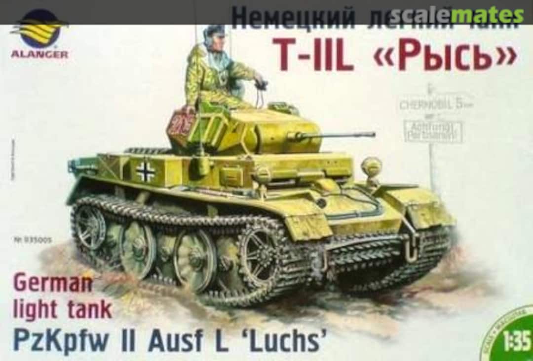 Boxart PzKpfw II Ausf L Luchs 035005 Alanger Boxart PzKpfw II Ausf L Luchs 035005 Alanger